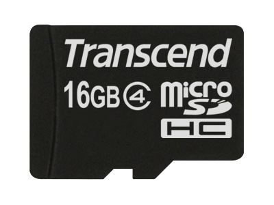 Transcend 16gb Micro Secure Dig High Cap Class4 Nobox